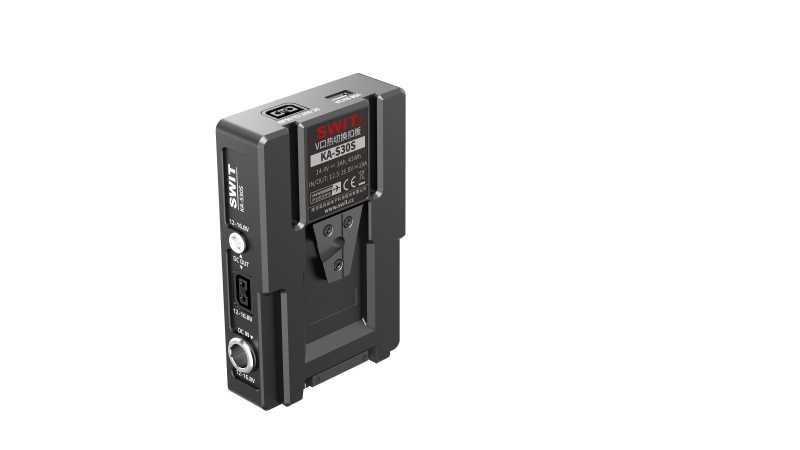 Swit KA-S30S V-Mount Stromverteiler / Hot Swap Adapter mit integ. 43 Wh Akku Swit KA-S30S V-Mount Stromverteiler / Hot Swap Adapter mit integ. 43 Wh Akku
